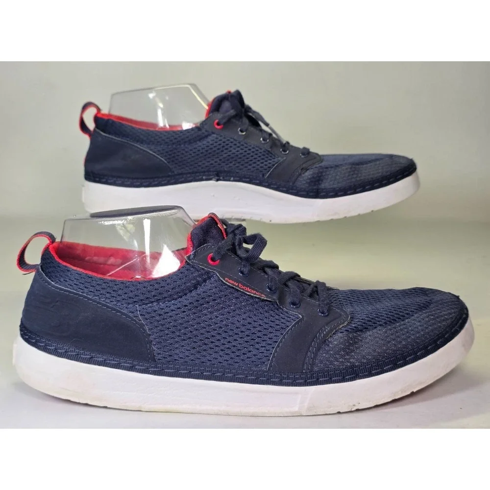 New Balance Apres Men's Sneakers Size 10 Navy Athletic Lightweight Boat Shoes‎